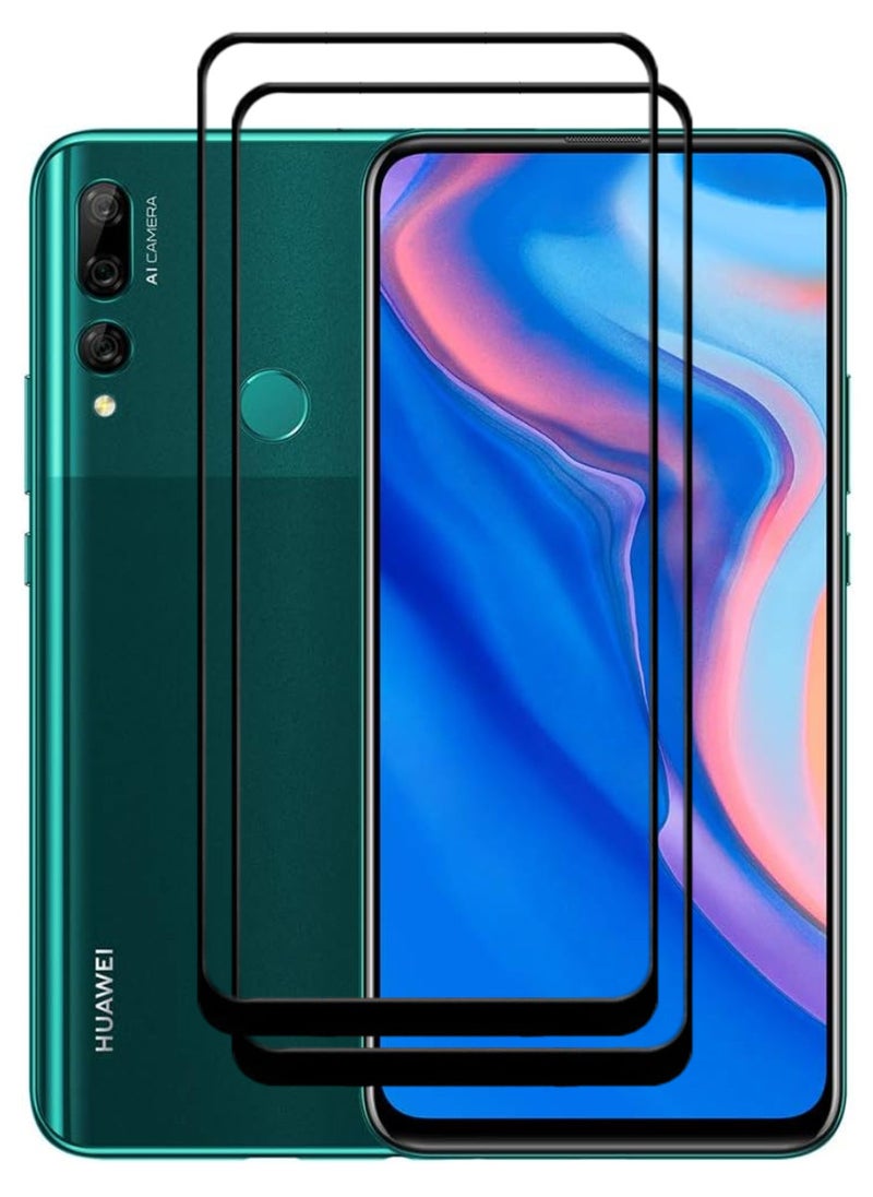 ACLIX 2 Pieces Antistatic ESD Dustproof Premium Quality High Definition Tempered Glass Screen Protector Designed For Huawei Y9 Prime (2019) - Image 1