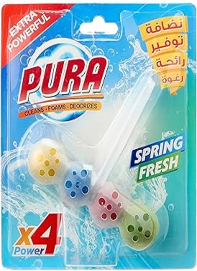 Pura - Pura 4 balls rim block toilette cleaner - Image 1