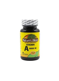 Somall Vitamin A 8000 IU - 100 Softgels - Supports Eye Health, Immune Function for Vision Support  - Image 1