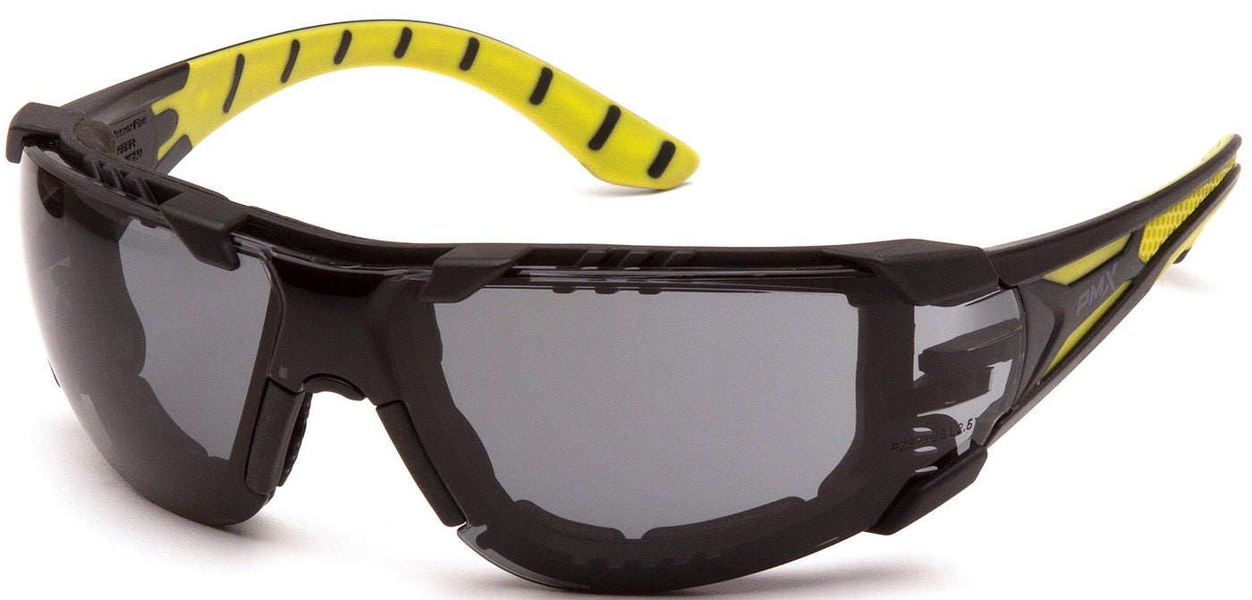 Pyramex SB5620D Goliath Safety Glasses - Anti-Scratch Gray Lens, Full-Frame Unisex