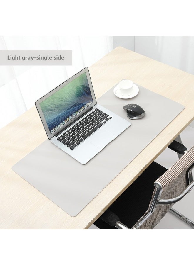 Generic - Digital Computer Mouse Pad Anime Kawaii Cute Cat Paw Design Gaming Mousepad High Quality Non-slip Rubber Base Mouse Mat-Color:Long 250MM Wide 210MM-Pattern:Grey Single Side (back Velvet Strap) - Image 1