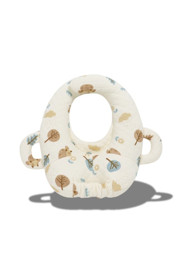 McDou Premium Baby Nursing Pillow - Cute Pattern Bottle Holder, Spill-Proof Nursing Pad, Portable Newborn Support - Enhances Feeding Experience and Baby Comfort - Image 3