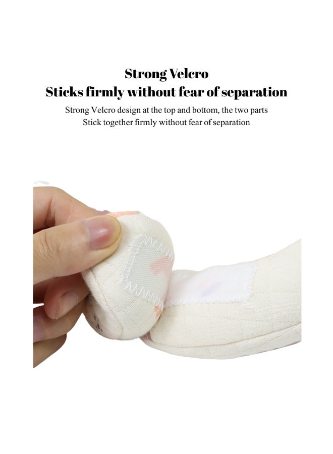 McDou Premium Baby Nursing Pillow - Cute Pattern Bottle Holder, Spill-Proof Nursing Pad, Portable Newborn Support - Enhances Feeding Experience and Baby Comfort - Image 2