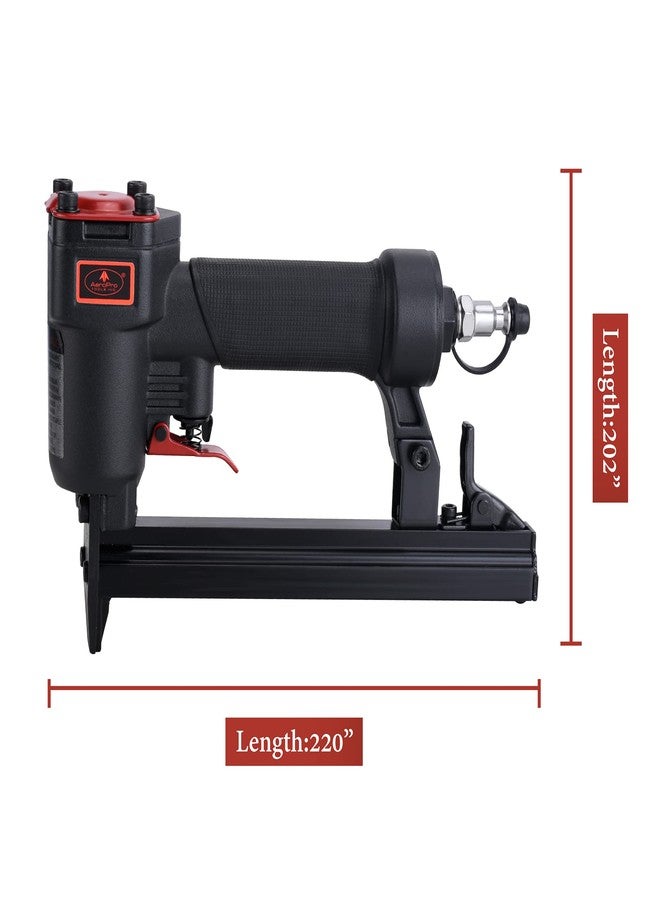 AEROPRO Tools 7116A 22 Gauge Air Stapler, 3/8 Inch Crown 1/4-Inch to 5/8-Inch Upholstery Stapler - Image 3