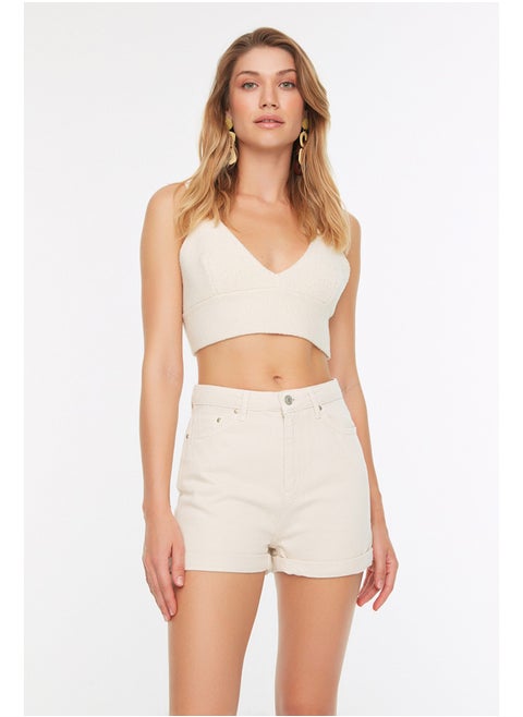 Stone Denim Shorts & Bermuda
