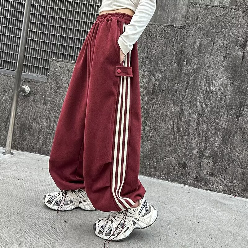 Regular Girls' Sports Pants Overalls New Fashion Trend Simple 12-Year-Old Trousers - Image 3