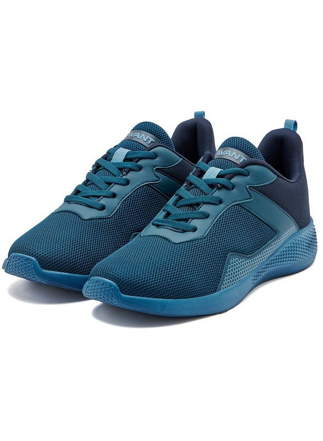 AVANT Men'S Glide Running Shoes With Bouncy Eva Outsole & Laces Blue, 10 Uk - Image 4
