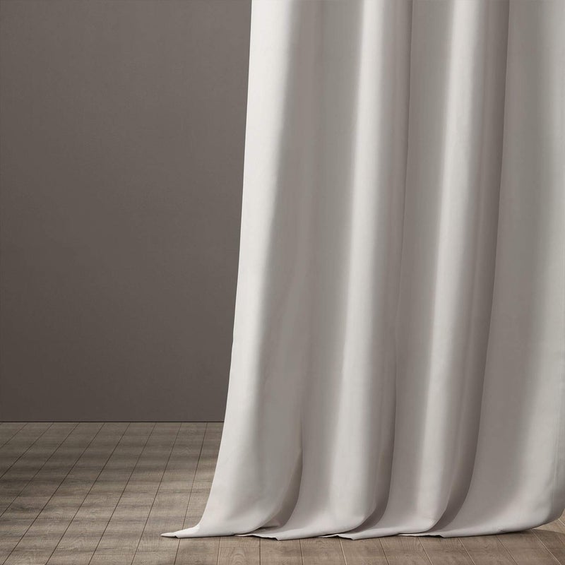 HPD Half Price Drapes Solid Room Darkening Curtains 50 X 120 (1 Panel), BOCH-171113-120, Alabaster Beige - Image 5