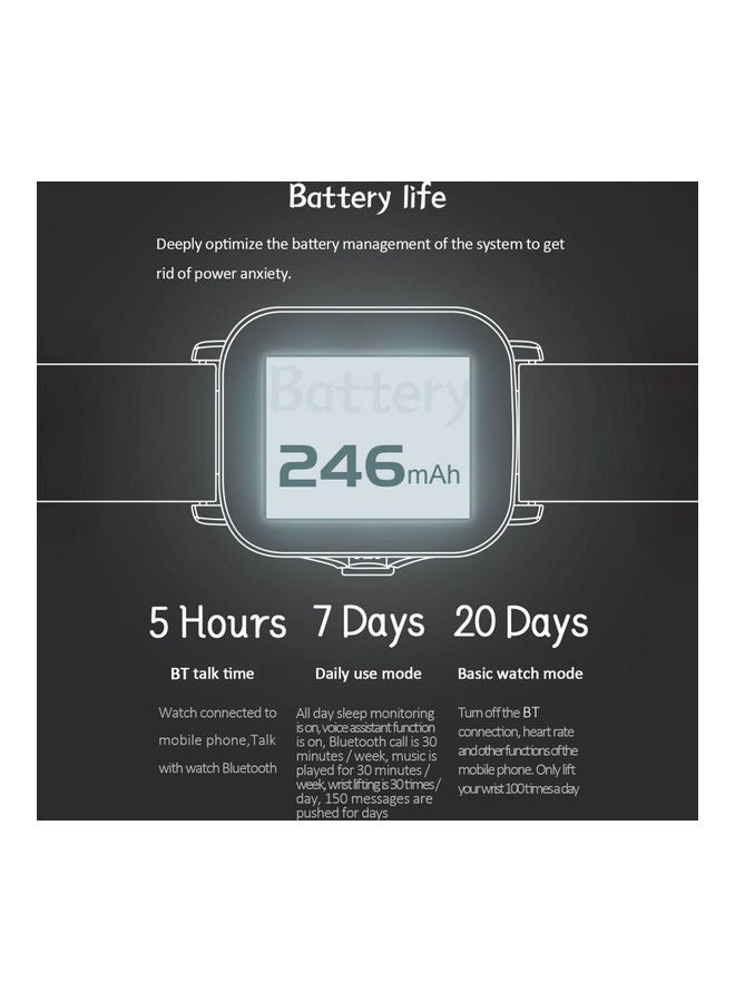 NIBEMINENT FM08 Bluetooth Smartwatch Gold - Image 3