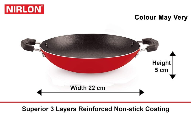 Nirlon Nirlon Gas Compatible Non-Stick Cookware Combo Set, 3 Piece - Image 4