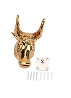 Thoraya Guitar Hook Steel Bull Head Shape Universal Wall Mount Display Bracket Stand Holder  - Image 1