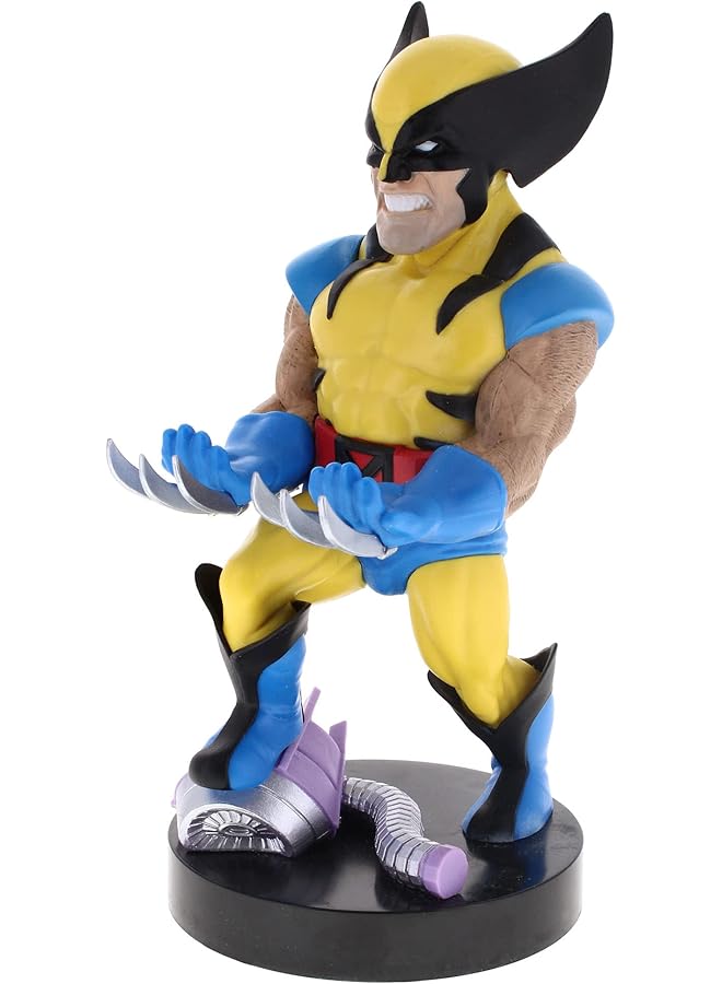 erorex Marvel Wolverine Original Mobile Phone And Gaming Controller Holder Device Stand Cable Guys Licensed Figure - Image 1