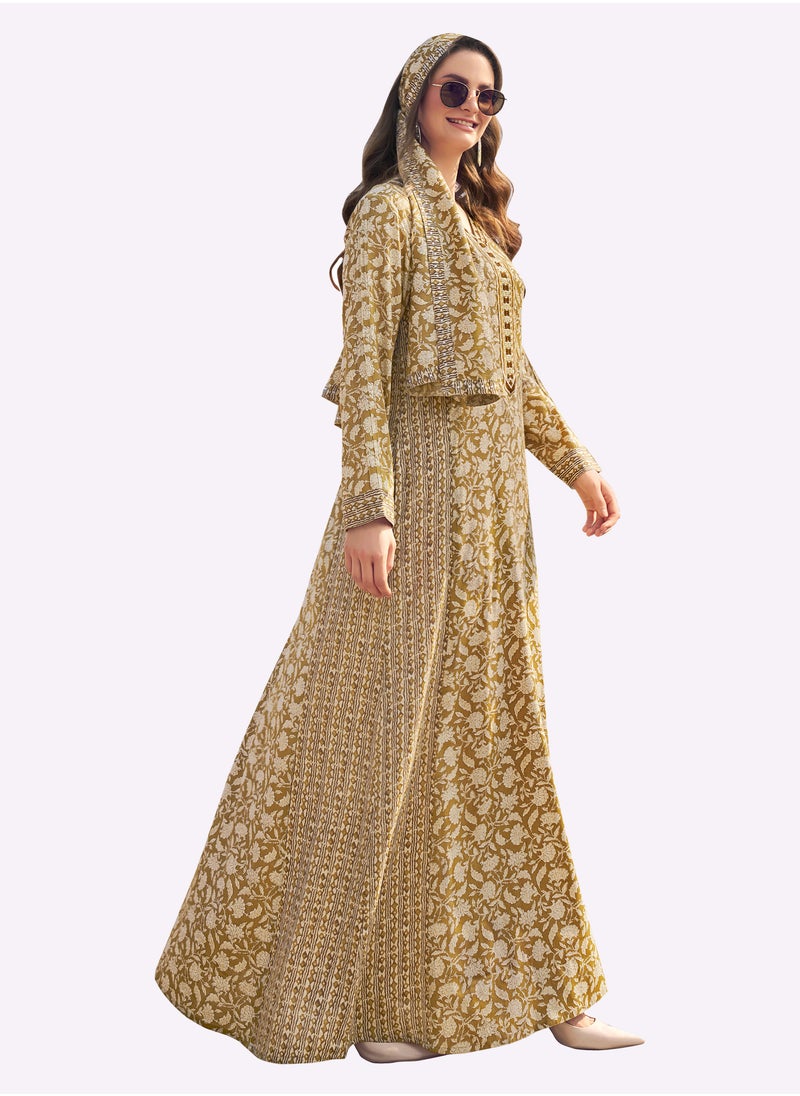 Sara Arabia Sara Arabia Floral Jalabiya  - Image 2