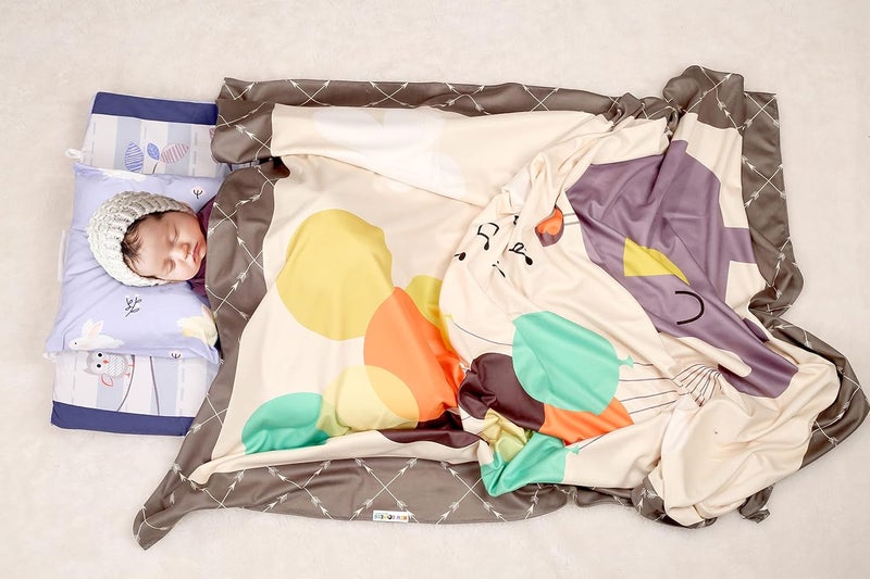 NEW COMERS Ultra Soft Plush Baby Blanket for NewbornAc Room Blanket for SummerInfants Winter SwaddlerAll Season Multiuse Products90 x 70 cm BrownBeige108