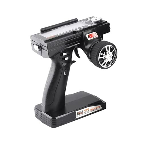 TARGETHOBBY Flysky FS-GT3B Rc Transmitter & FS-GR3E Receiver, 2.4Ghz 3 Channel Rc Car Remote Controller and Receiver - Image 2