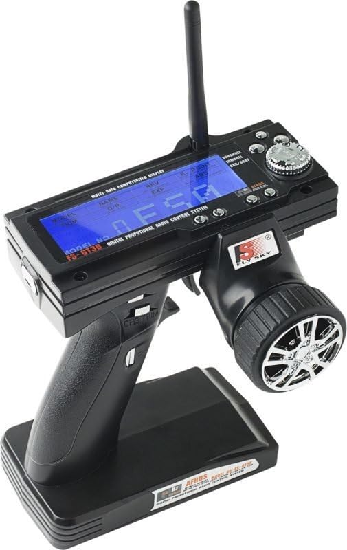 TARGETHOBBY Flysky FS-GT3B Rc Transmitter & FS-GR3E Receiver, 2.4Ghz 3 Channel Rc Car Remote Controller and Receiver - Image 3