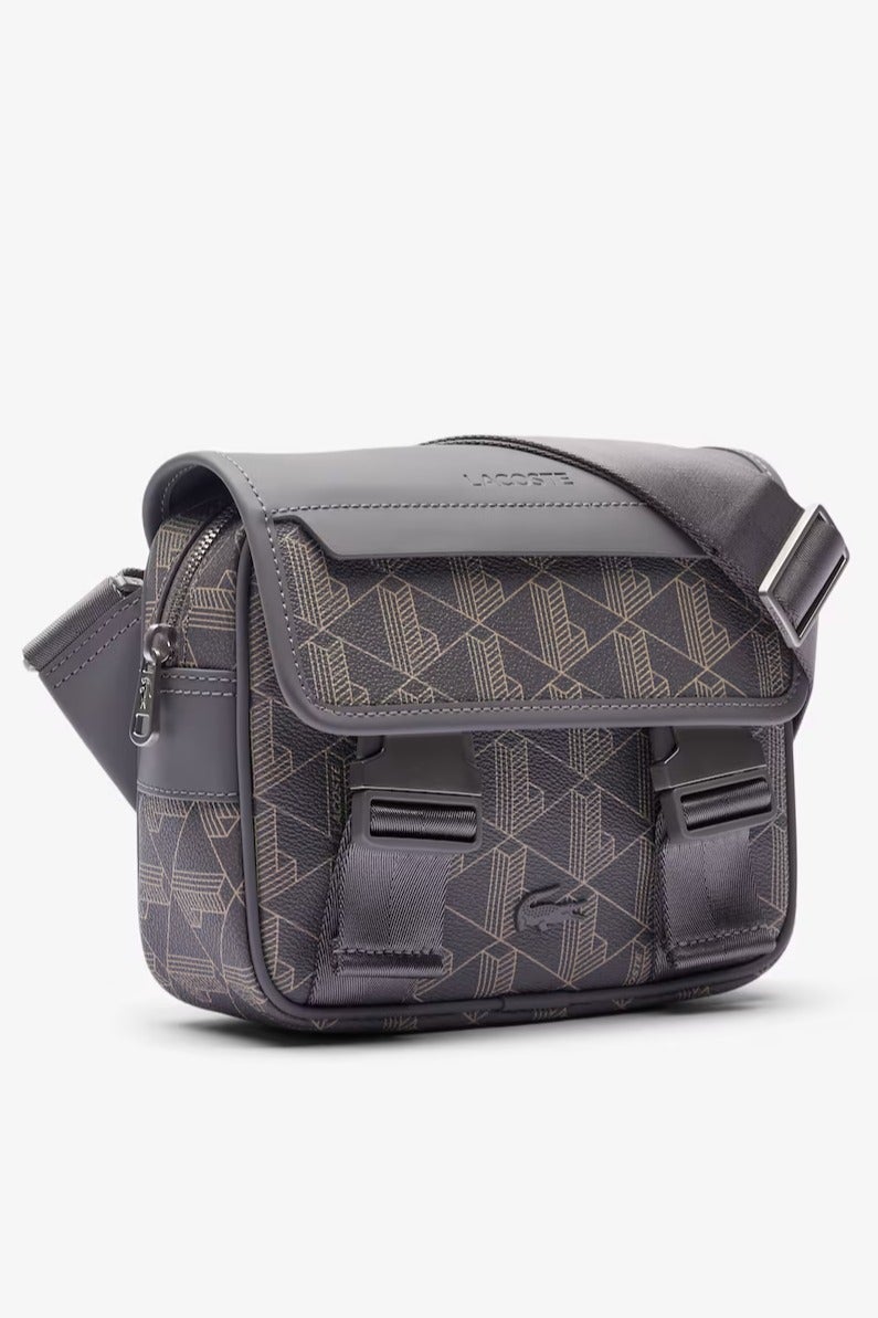 LACOSTE Lacoste Men's The Blend Clip Flap Satchel - Image 3
