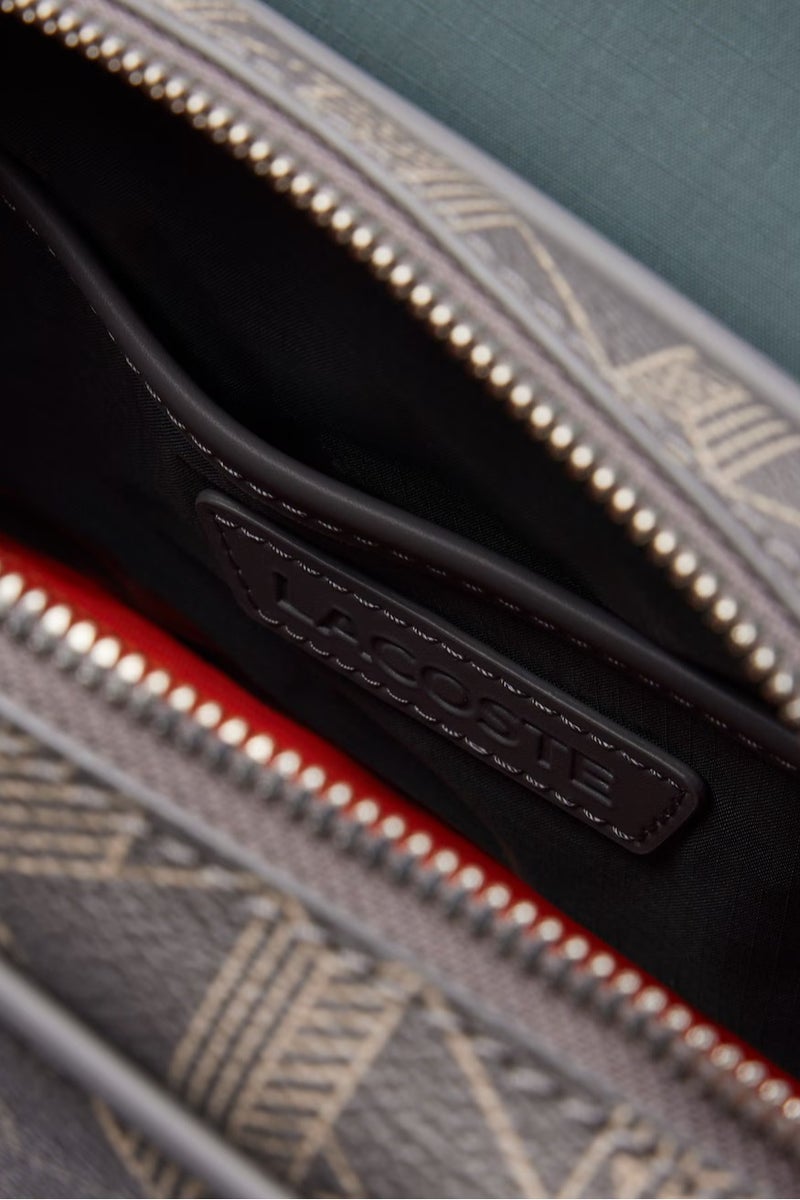 LACOSTE Lacoste Men's The Blend Clip Flap Satchel - Image 4