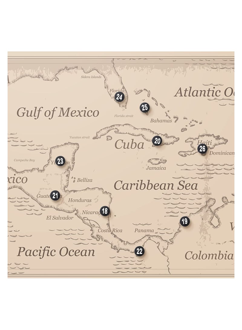 100 Pcs Numbered Push Pin Tacks for Maps and Presentations, 11 mm Diameter, 16 mm Length, Flat Thumbtacks with Sequential Numbers for Photos and Posters - Image 4