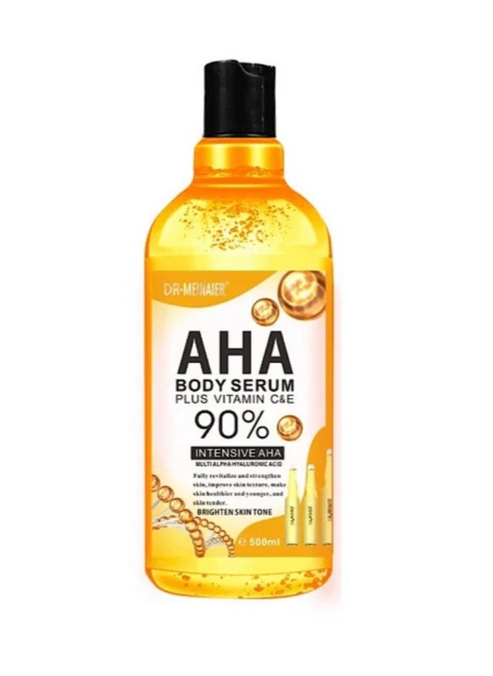 DR.MEINAIER AHA Body Serum Plus Vitamin C&E 90% 500ml  - Image 1