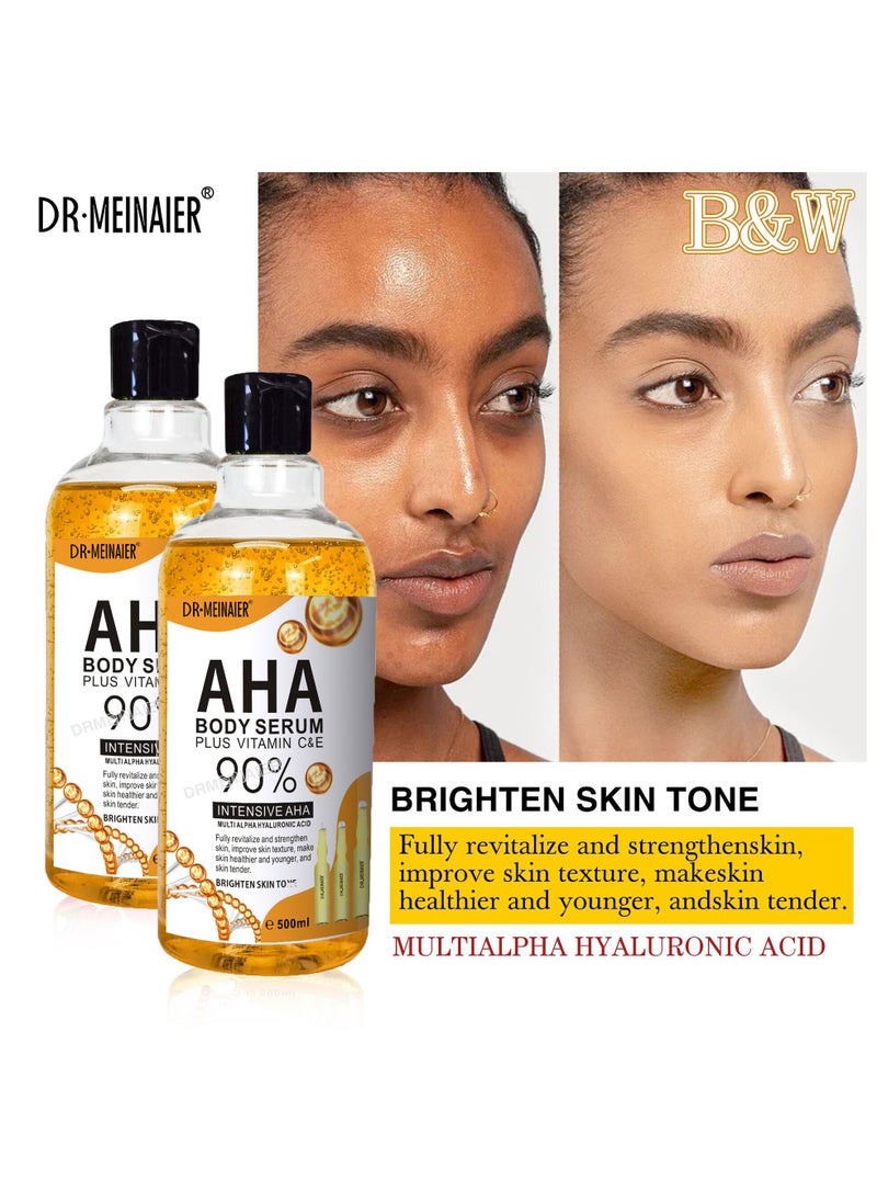 DR.MEINAIER AHA Body Serum Plus Vitamin C&E 90% 500ml  - Image 2