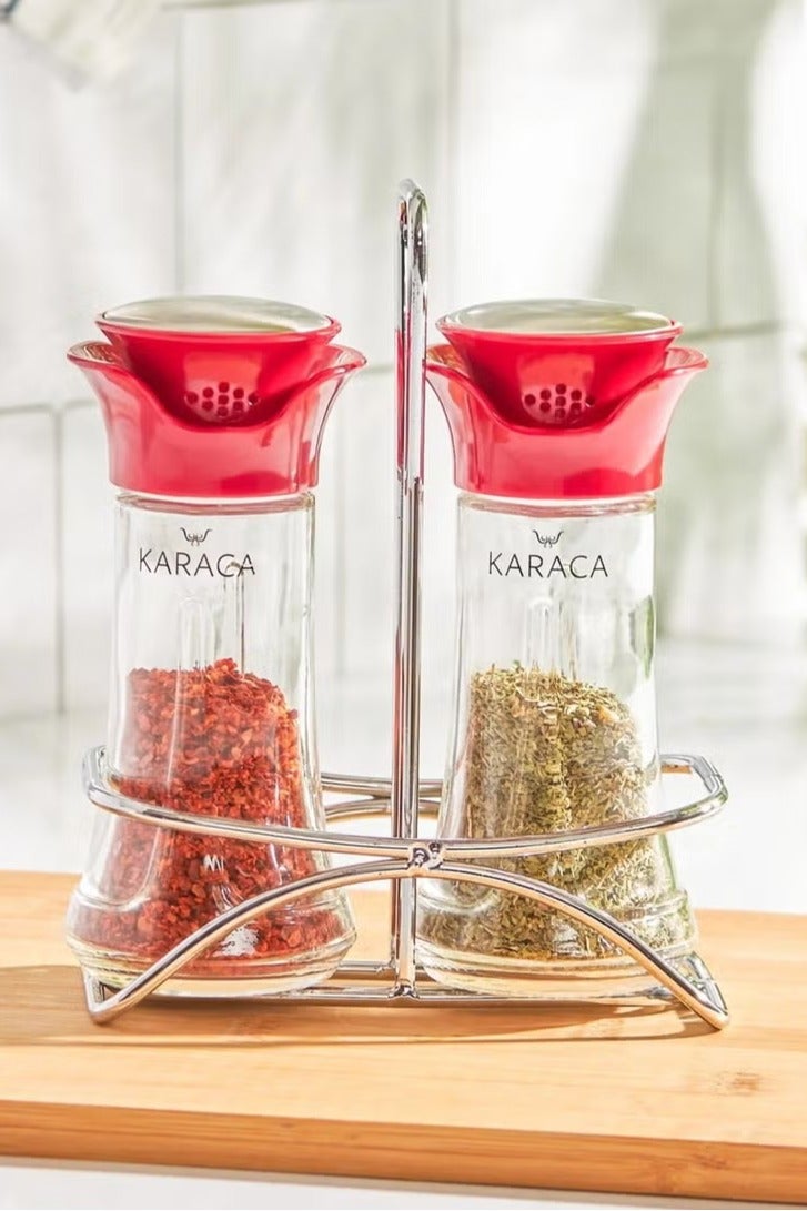 كاراجا نوري ملح وفلفل شاكر، أحمر