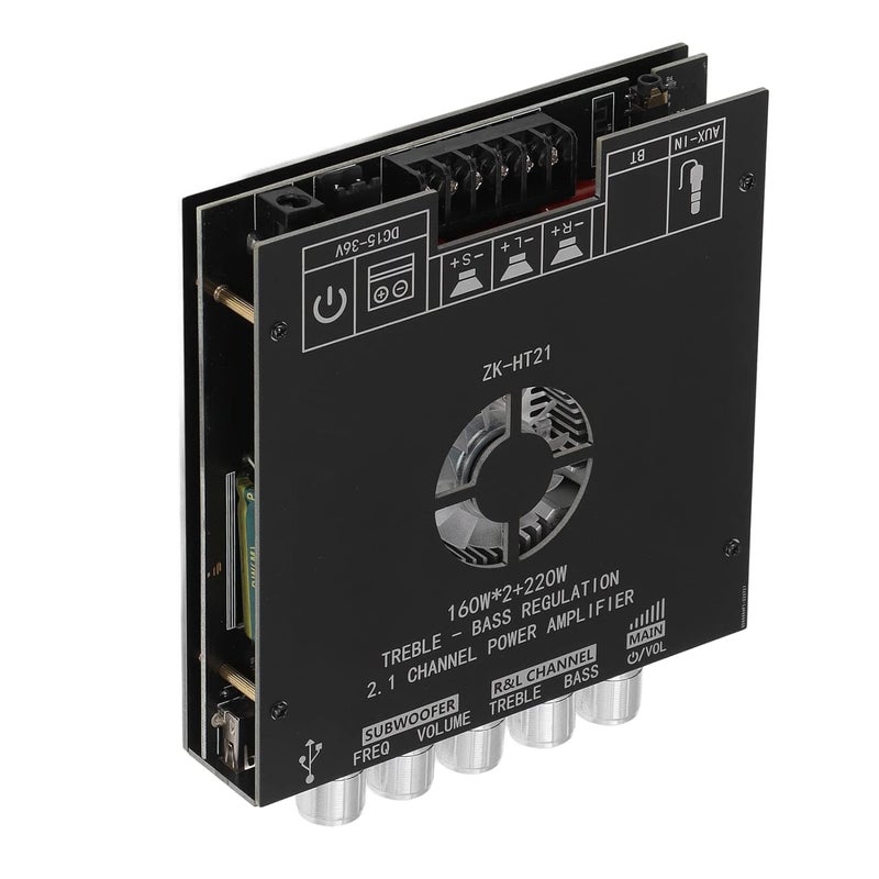 Stable Performance 2.1 Channel Stereo Amplifier Board with 160W Output Power for Left and Right Channels, Ideal for 4-8Ω Speakers - Image 2