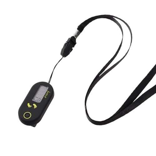 POPETPOP بوبت بوب 3D عداد خطوات رقمي للمشي مع مشبك قابل للإزالة، عداد خطوات للمشي مع زر إعادة الضبط، بسيط ودقيق للرجال والنساء والأطفال وكبار السن - Image 1