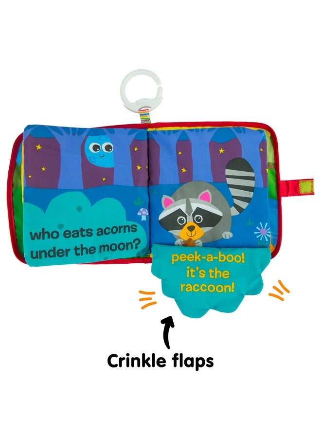 لاماز كتاب لاماز بيكابو فورست الناعم للأطفال - كتاب قماشي قابل للتثبيت - صفحات قماشية قابلة للغسل ومتجعدة للعب الحسي - ألعاب التسنين والتعلم للأطفال - من عمر 6 أشهر فما فوق - Image 4