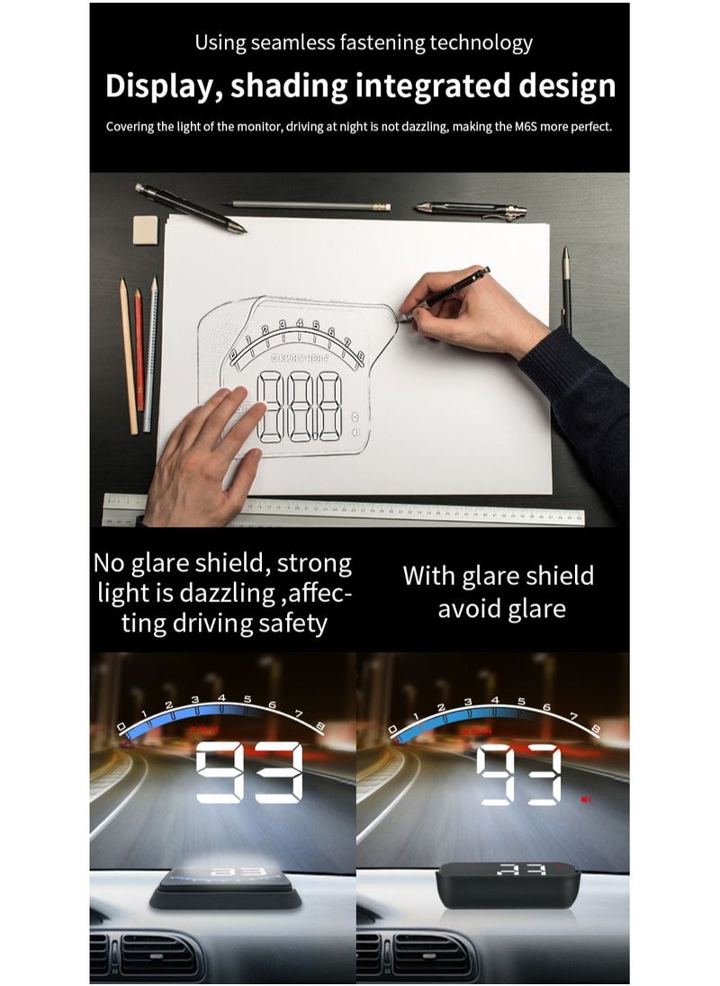 جولف لينك - شاشة عرض أمامية GULFLINK (HUD) M6s - Image 1