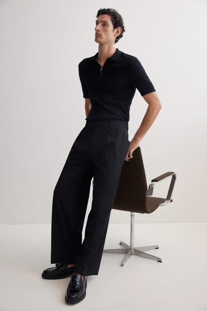 H&M Loose Fit Tailored trousers