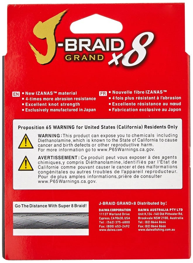 Daiwa, J-Braid x8 Grand Braided Line, 150 Yards, 20 lb Tested, 009" Diameter, Island Blue - Image 3