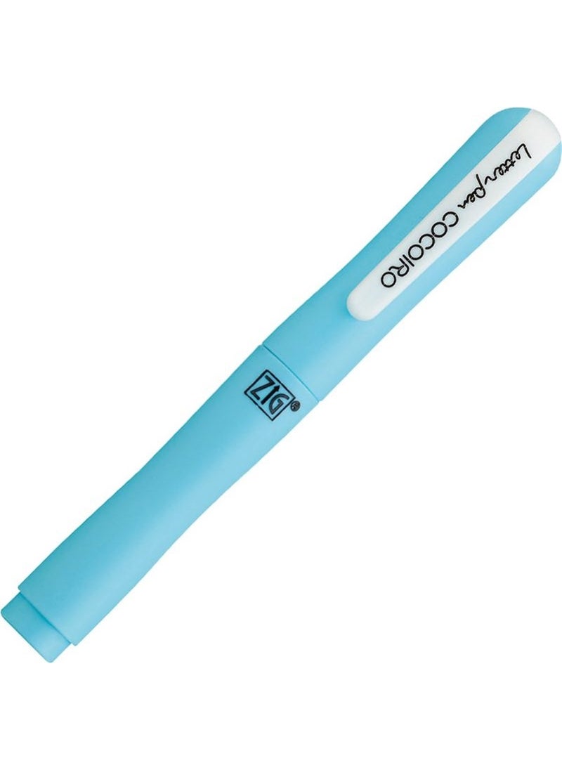 Zig Letter Pen Cocoiro Body 06S Sky Blue 