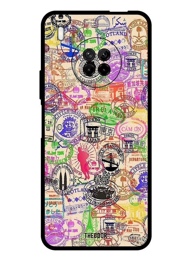 Theodor Protective Case Cover For Huawei Y9A Passport Stamp - Image 1