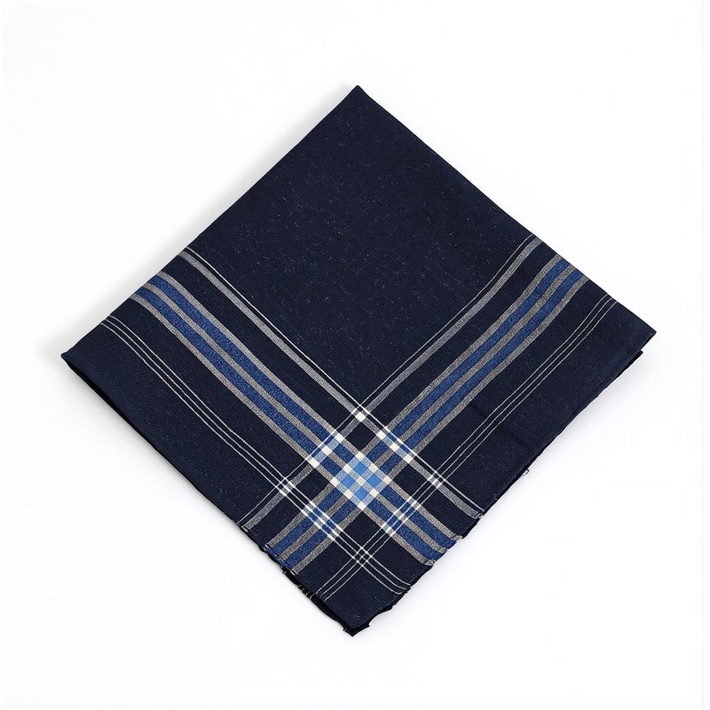Multi Function Plaid Handkerchief Versatile Use Sweat Wipe Glasses Wipe Gift Wrapping - Image 4