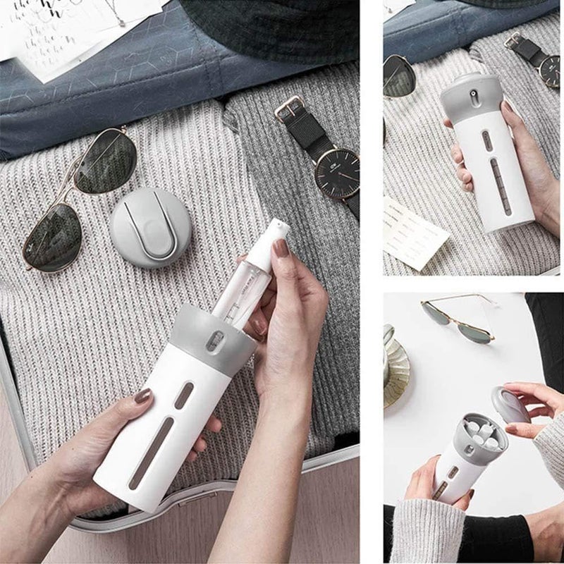 40ml Travel Dispenser Bottle 4 in 1 Multicolor Leak Proof Refillable Travel Bottle Perfect for Shampoo Conditioner Lotion Cream Travel Cosmetic Organizer - Image 2
