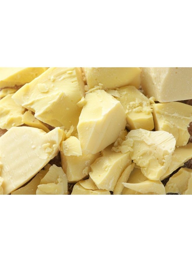 Saaqin زبدة الكاكاو العضوية SAAQIN 1/2 رطل، نقية، خام، غير معالجة. جودة ورائحة مذهلة. تستخدم للمرطب، الكريم، بلسم الشفاه، الزيت، العصا، أو زبدة الجسم. غير معدلة وراثيًا. - Image 2