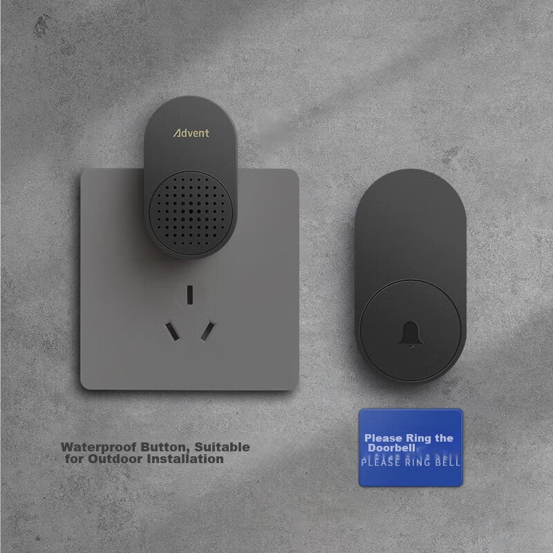 JD Jing Zao Advent Doorbell, No Battery Required, Self-Powered Wireless Doorbell, Waterproof Home Call Button FL-313 - Image 5
