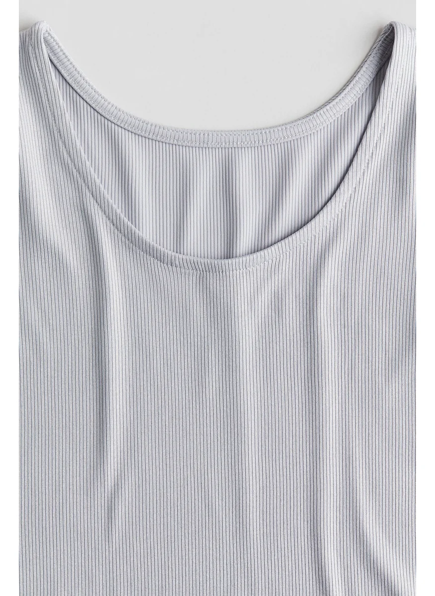 اتش اند ام Ribbed Jersey Top