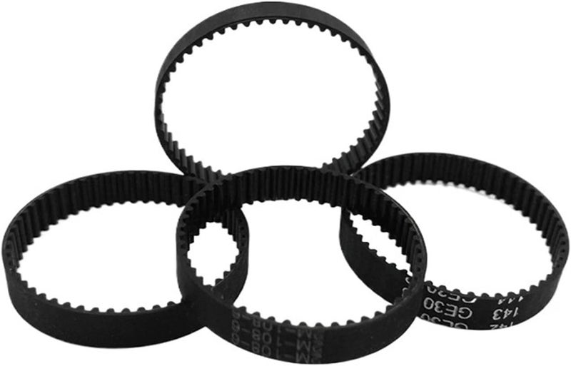 GT2 Belt 98-196mm 3D Printer Accessory Width 6mm Rubber Seal 2GT Spacing 2mm(126MM) - Image 1