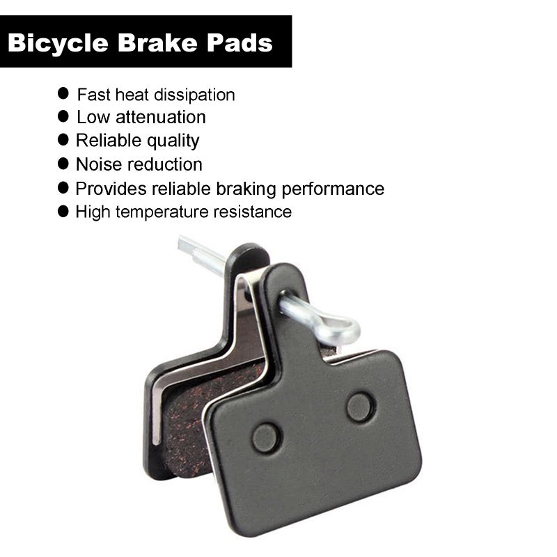 Darteno 4 Pairs Bike Disc Brake Pads - Bicycle Brake Pads Replacement - Compatible With Tektro/Shimano/Trp (Br-M575 B01S Mt200 M525 M515 T615 T675 M505 M495 M486 M485) - Fits Mountain Bikes & Mtb E-Bike - Image 4