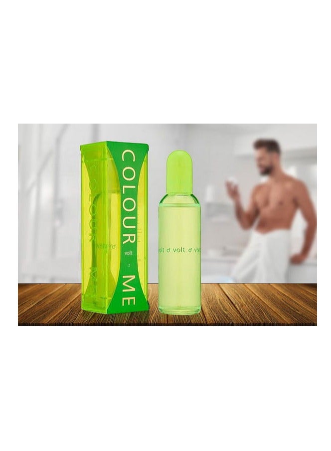 كولور مي مجموعة عطور مكونة من عطرين Volt للرجال وRed للنساء بحجم 190 مل من Milton Lloyd - Image 4