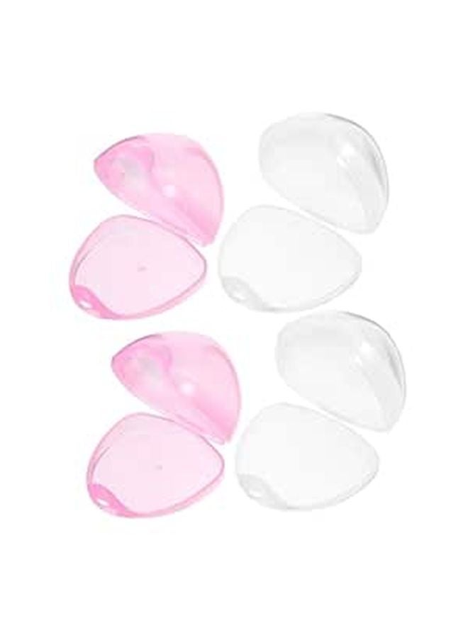 4Pcs Portable Pacifier Holder Case Storage Container For Travel Dust Lightweight Organizer