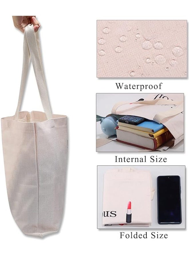 Panda Tote Wombats Valentine Gifts Panda Bear Gifts I Like Pandas, Cute Panda Theme Canvas Tote Bags - Image 2