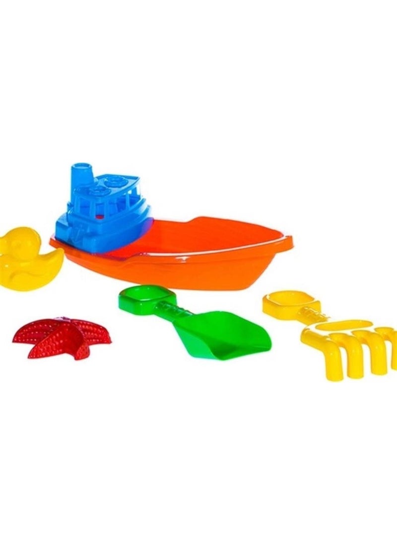 Erdem Oyuncak - Erdem Toy Fishing Boat Beach Sea Toy EBT-101 - Image 1