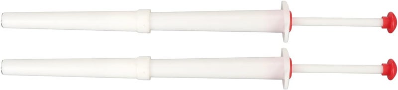 Miskall Pickle Picker, Practical Tool Stainless Steel Plastic Pickle Fork Lightweight 2pcs for Olives for Fruits - Image 4