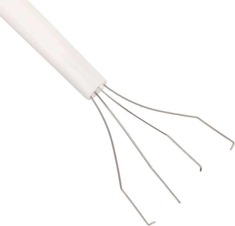 Miskall Pickle Picker, Practical Tool Stainless Steel Plastic Pickle Fork Lightweight 2pcs for Olives for Fruits - Image 3
