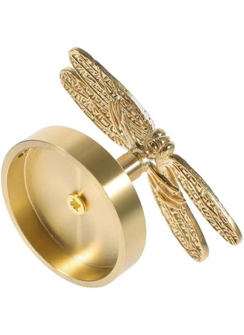 Dragonfly Coat Hooks, Wall Hooks for Hanging Gold Hooks Solid Brass Decorative Towel Hooks Coat Hooks Wall Mounted Key Hooks for Wall