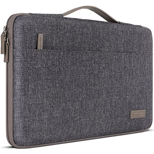 DOMISO 15.6 inch Laptop Case Sleeve Protective Cover Compatible with 16 inch MacBook Pro M4 M3 M2/Pro Max,15.6-16 inch HP Dell ASUS Lenovo Chromebook,Waterproof Computer Cases Bag,Dark Grey - Image 1