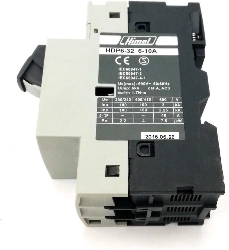 Himel Motor Protector Circuit Breaker MPCB 6-10A HDP63210 - Himel - Image 2